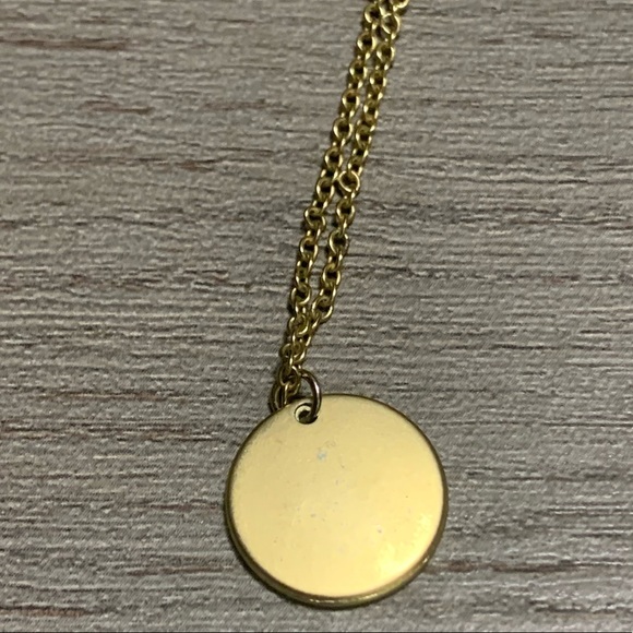 Pisces constellation gold tone necklace - Picture 3 of 4